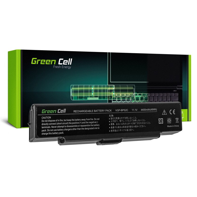 Green Cell Bateria do Sony Vaio PCG-7D1M VGN-FE650G VGN-FE890N / 11,1V 4400mAh