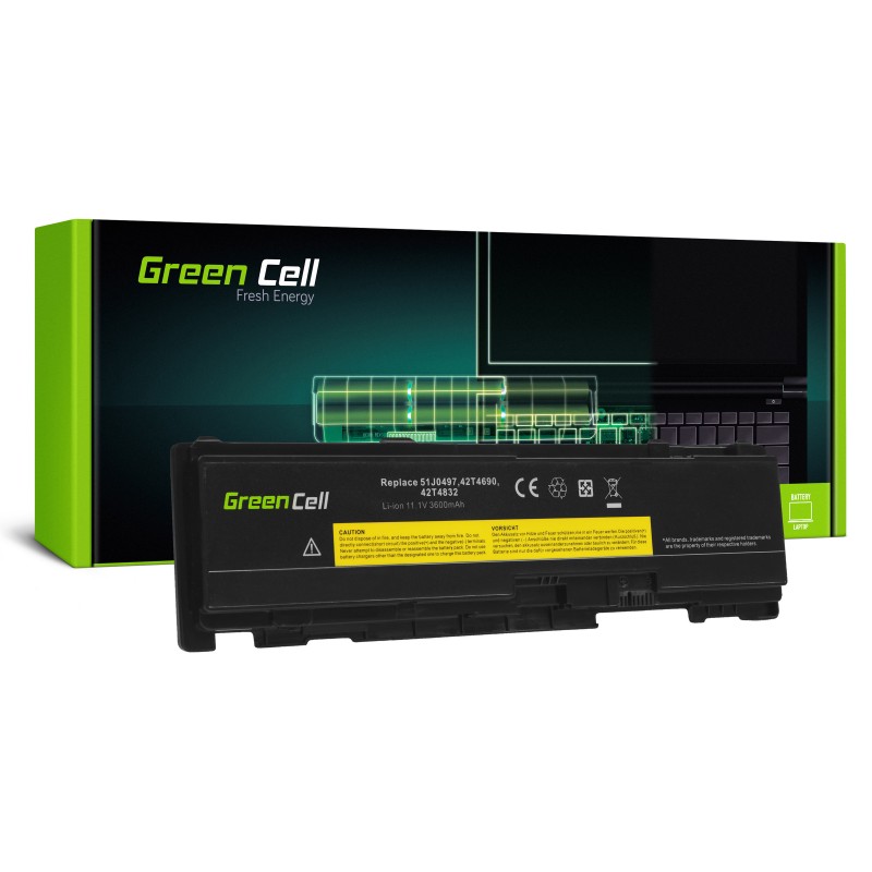 Bateria Green Cell do Lenovo ThinkPad T400s T410s T410si