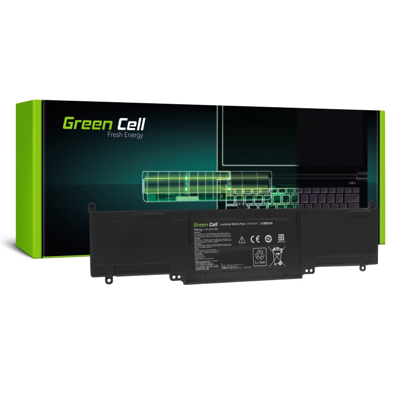 Bateria Green Cell C31N1339 do Asus ZenBook UX303 UX303U UX303UA UX303UB UX303L Transformer Book TP300L TP300LA TP300LD TP300LJ