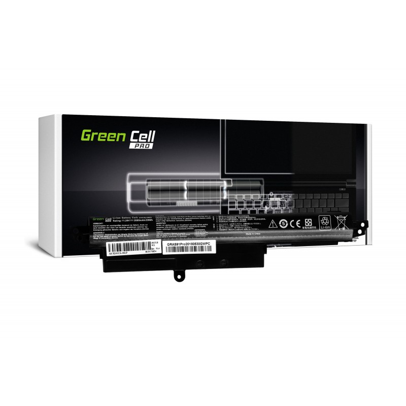 Green Cell PRO Bateria do Asus X200 X200C X200CA X200L X200LA / 11,25V 2600mAh