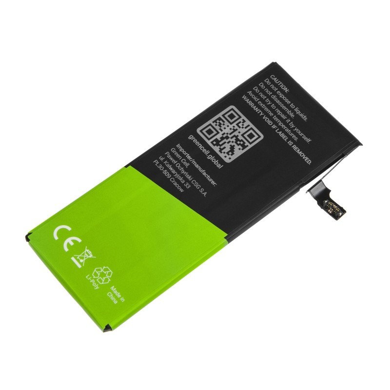 Bateria Green Cell do Telefonu Apple iPhone 6        1810mAh 3.82V 
