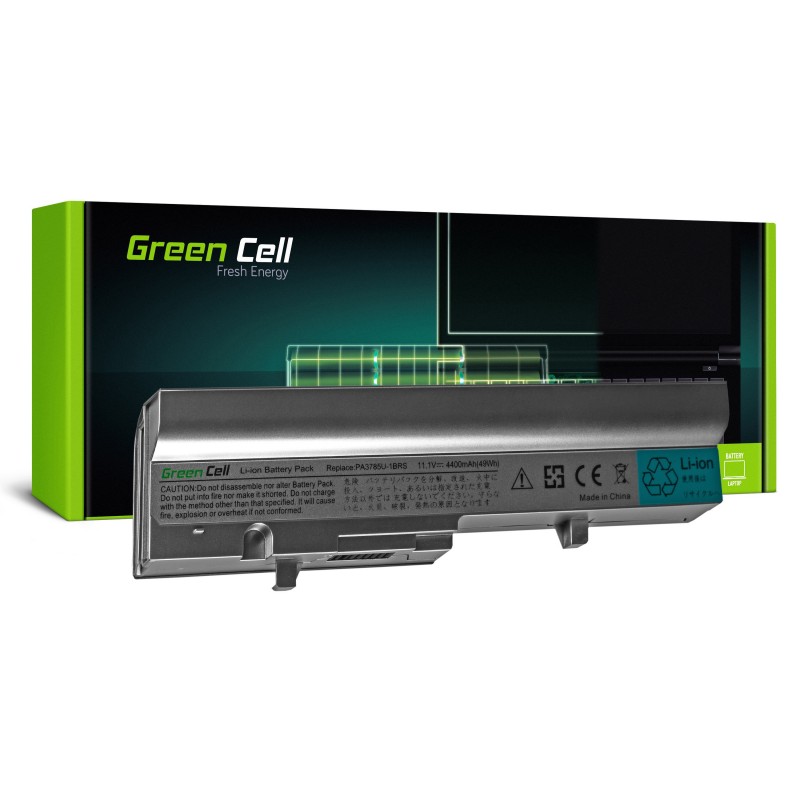 Bateria Green Cell PA3785U-1BRS do Toshiba Mini NB300 NB305 (srebrna)