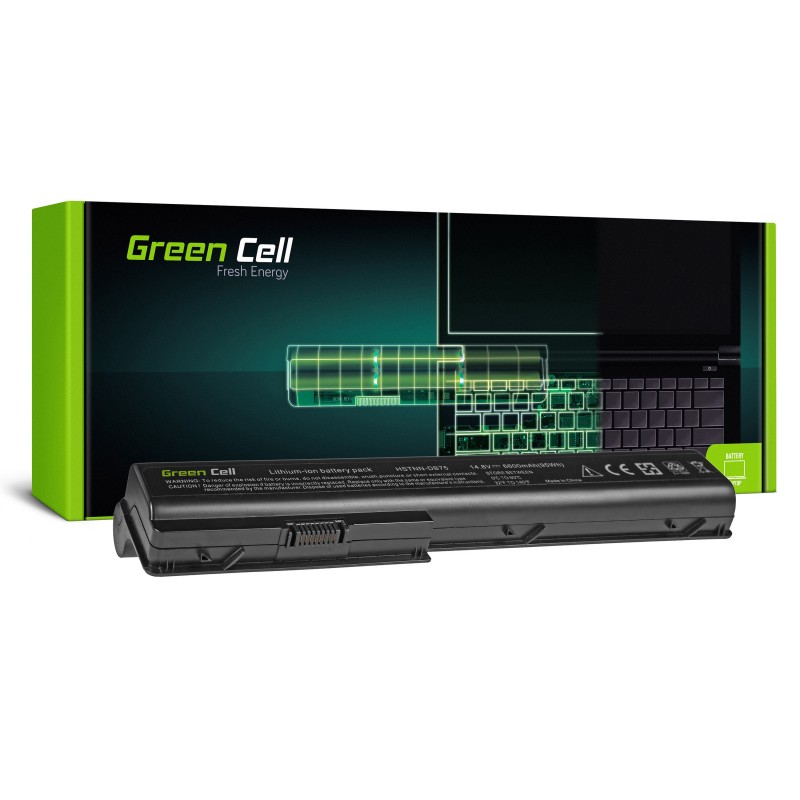 Green Cell Bateria do HP Pavilion DV7 DV7T DV7Z DV8 / 14,4V 6600mAh