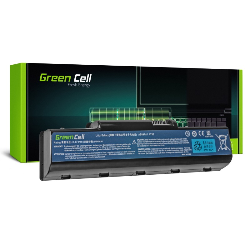 Green Cell Bateria do Acer Aspire AS09A41 AS09A51 5532 5732Z 5734Z / 11,V 4400mAh