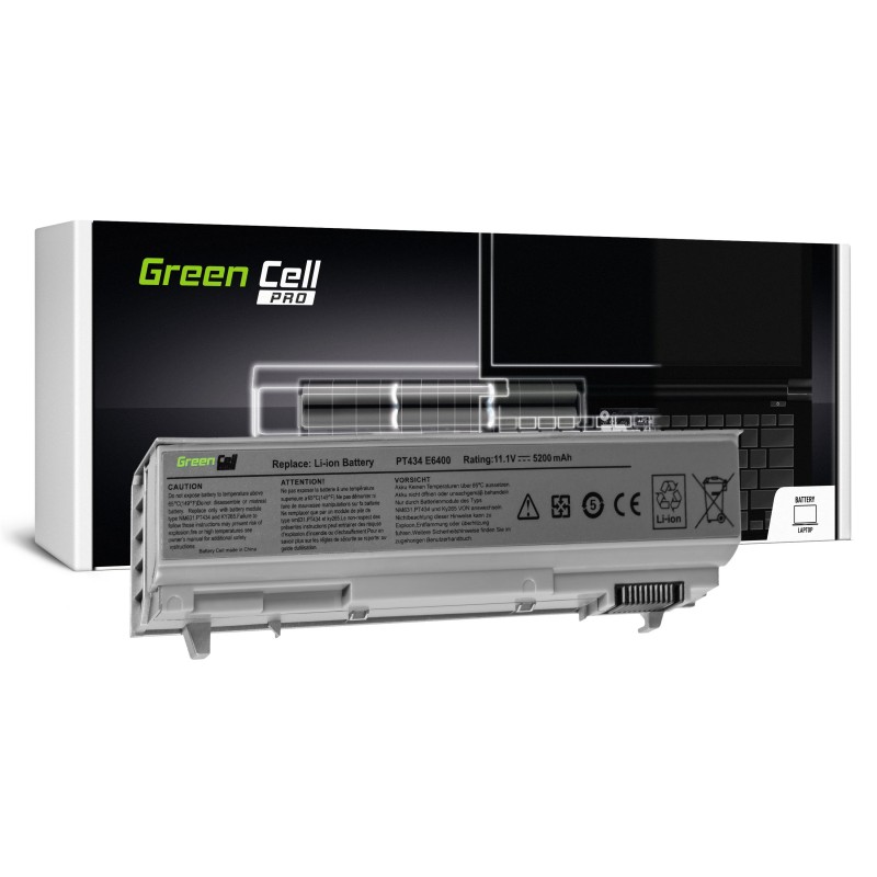 Green Cell PRO Bateria do Dell Latitude E6400 E6410 E6500 E6510 / 11,1V 5200mAh