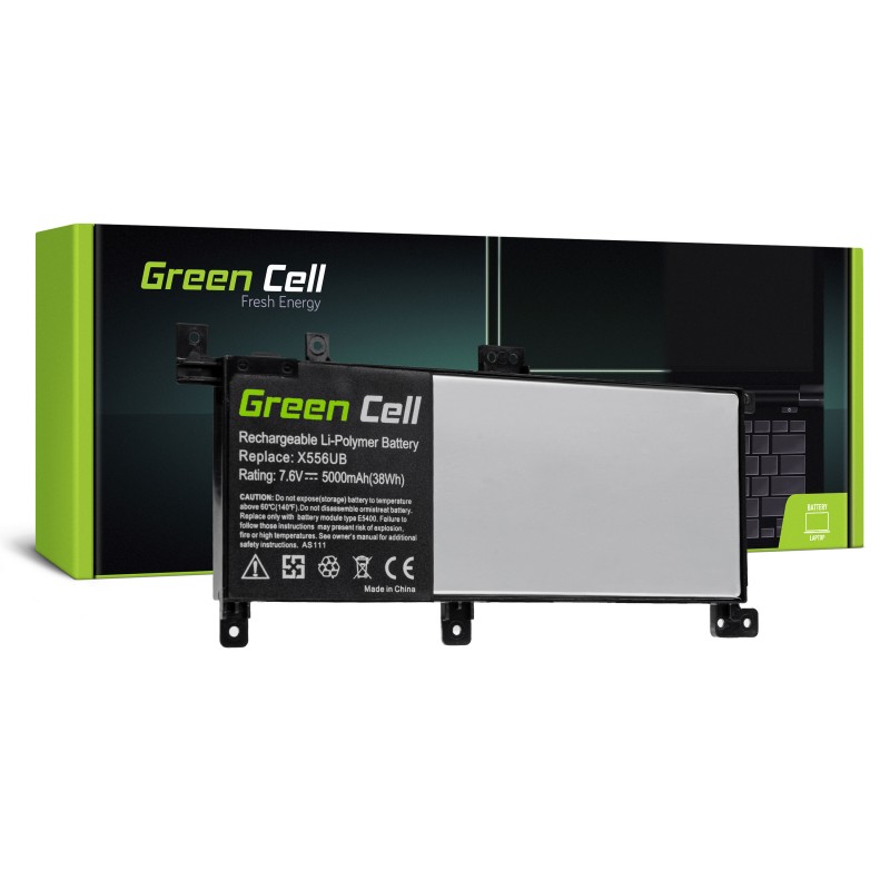 Green Cell Bateria do Asus X556U / 7,6V 4100mAh