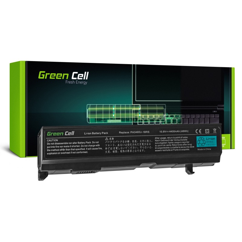 Green Cell Bateria do Toshiba Satellite A85 A110 A135 M40 M50 M70 / 11,1V 4400mAh