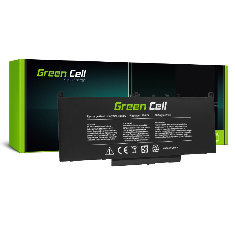 Bateria Green Cell J60J5 do Dell Latitude E7270 E7470