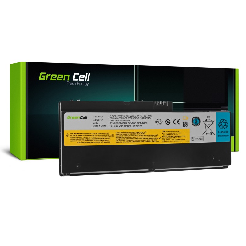Green Cell Bateria do Lenovo IdeaPad U350 U350W / 14,4V 2200mAh