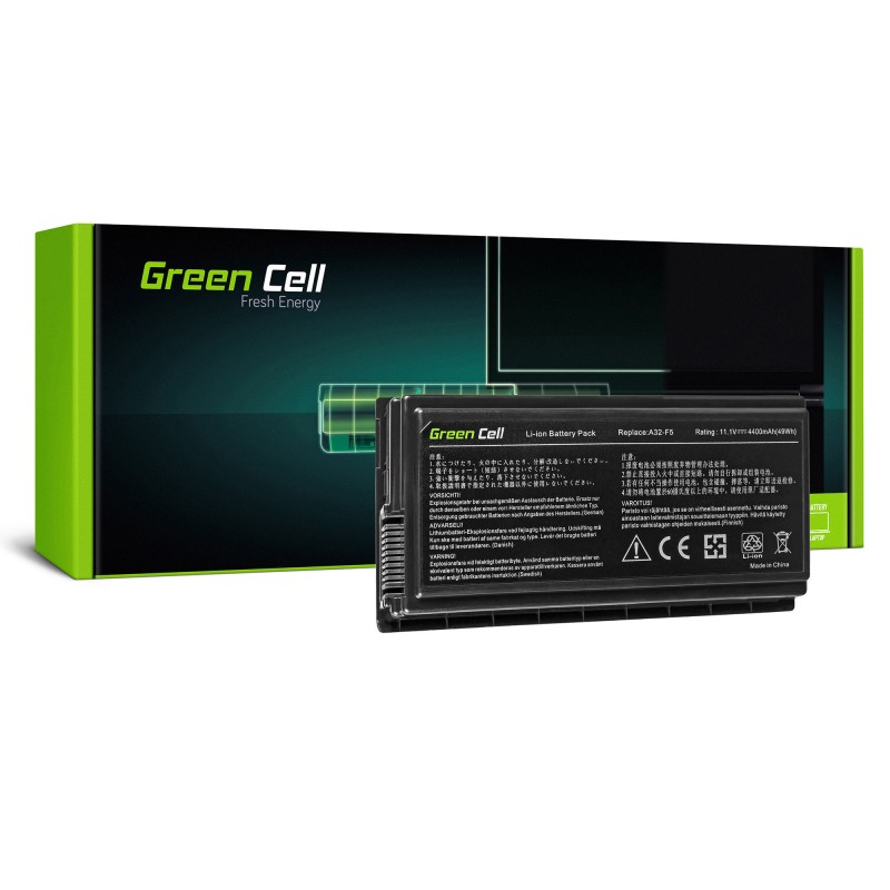 Green Cell Bateria do Asus F5N F5R F5V F5M F5RL X50 X50N X50RL / 11,1V 4400mAh