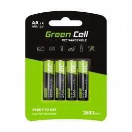 Green Cell 4x Akumulator AA HR6 2600mAh