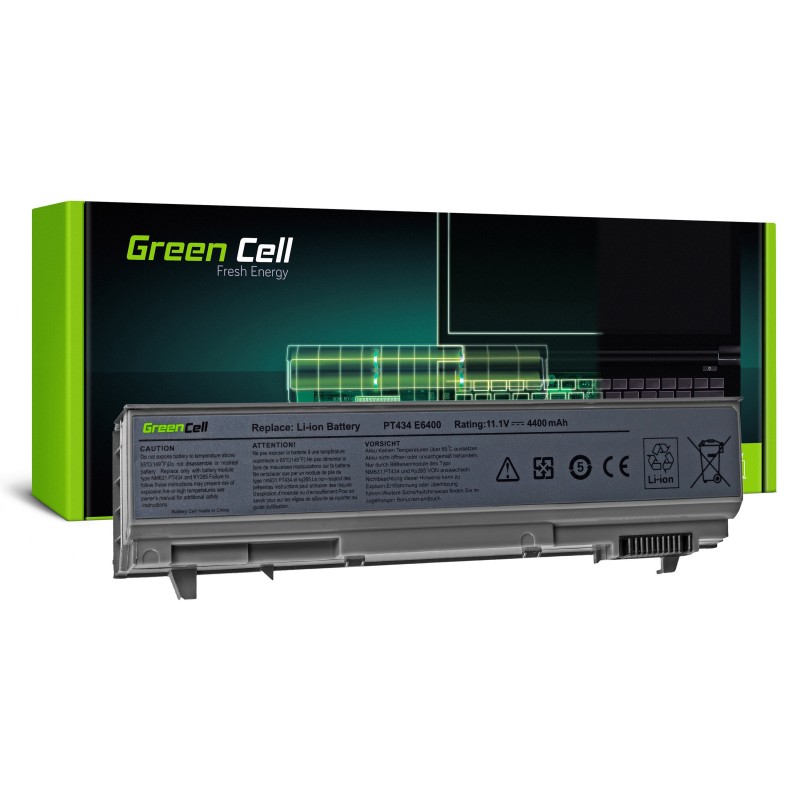 Green Cell Bateria do Dell Latitude E6400 E6410 E6500 E6510 / 11,1V 4400mAh