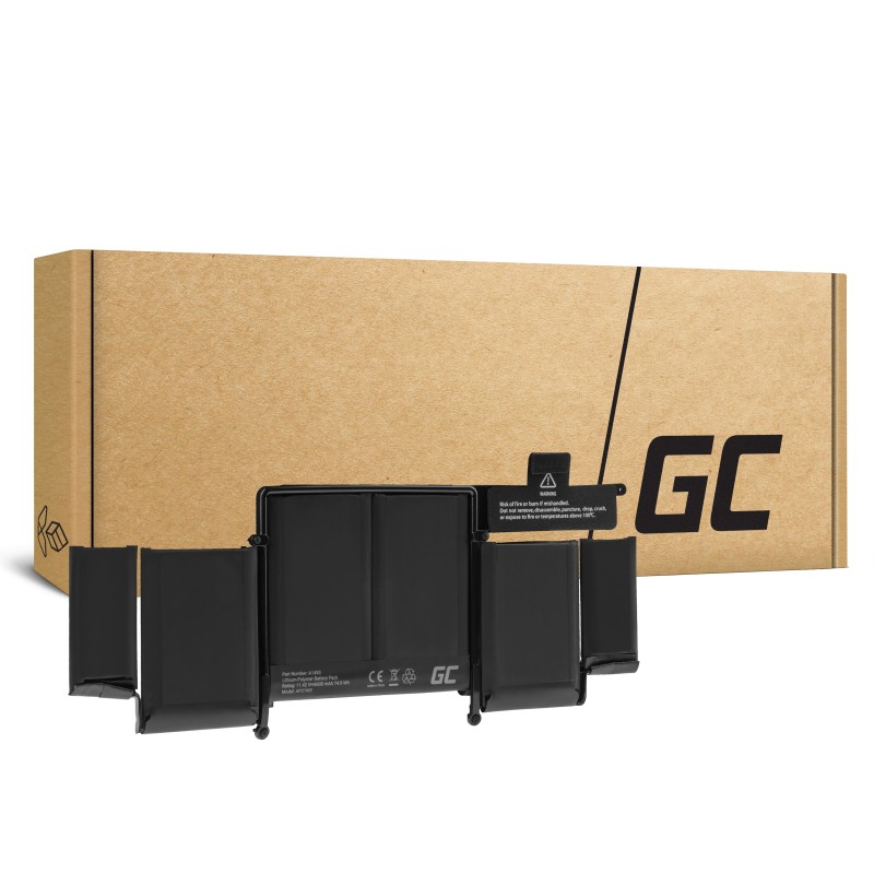 Bateria Green Cell A1493 do Apple MacBook Pro 13 A1502 (Late 2013, Mid 2014)