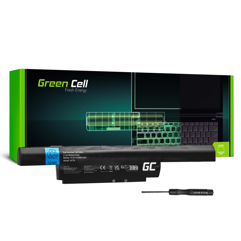 Bateria Green Cell AS16B5J AS16B8J do Acer Aspire E15 E5-575 E5-575G F15 F5-573 F5-573G TravelMate P259 P259-M P259-G2-M