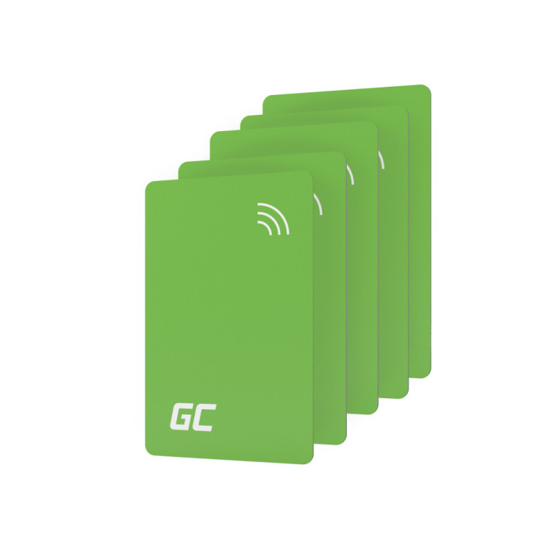 Zestaw kart NFC HabuDen - karty dostępu do stacji ładowania EV