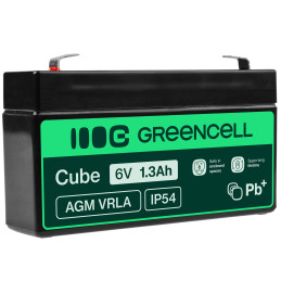 Akumulator AGM VRLA Green Cell 6V 1.3Ah
