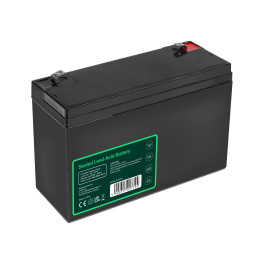 Green Cell Agm Vrla 6V 14Ah Bezobsługowy Akumulator Do Systemu Alarmowego, Kasy Fiskalnej, Zabawki