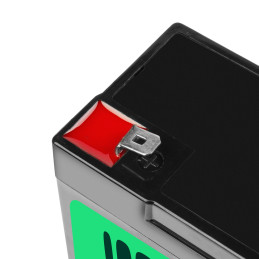 Green Cell Agm Vrla 6V 14Ah Bezobsługowy Akumulator Do Systemu Alarmowego, Kasy Fiskalnej, Zabawki