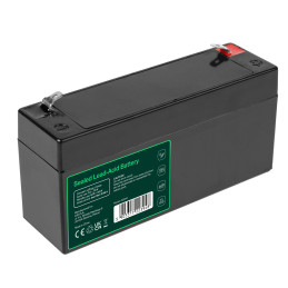 Green Cell Agm Vrla 6V 3.2Ah Bezobsługowy Akumulator Do Systemu Alarmowego, Kasy Fiskalnej, Zabawki