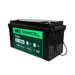 Green Cell Agm Vrla 12V 120Ah Bezobsługowy Akumulator Do Kamper, Systemów Fotowoltaicznych, Łodzi