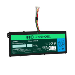 Bateria Green Cell Ac14B13J Ac14B18J Do Acer Aspire 3 A315-23 A315-55G Es1-111M Es1-331 Es1-531 Es1-533 Es1-571
